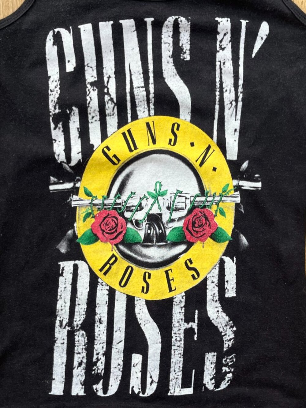 GUNS N’ ROSES GRAPHIC LOGO TANK TOP Women’s sz M Black